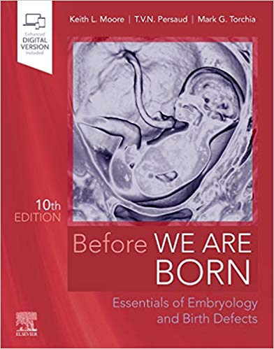 قبل از تولد ما:خلاصه جنین شناسی و نقایص هنگام تولد  - بافت شناسی و جنین شناسی